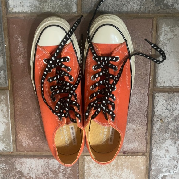 Orange limited addition yin yang converse extremely good condition - Picture 1 of 2
